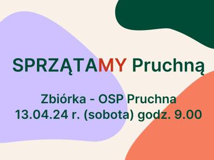 Sprzątamy Pruchną